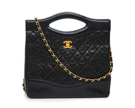 chanel lambskin black bag|chanel classic lambskin bag.